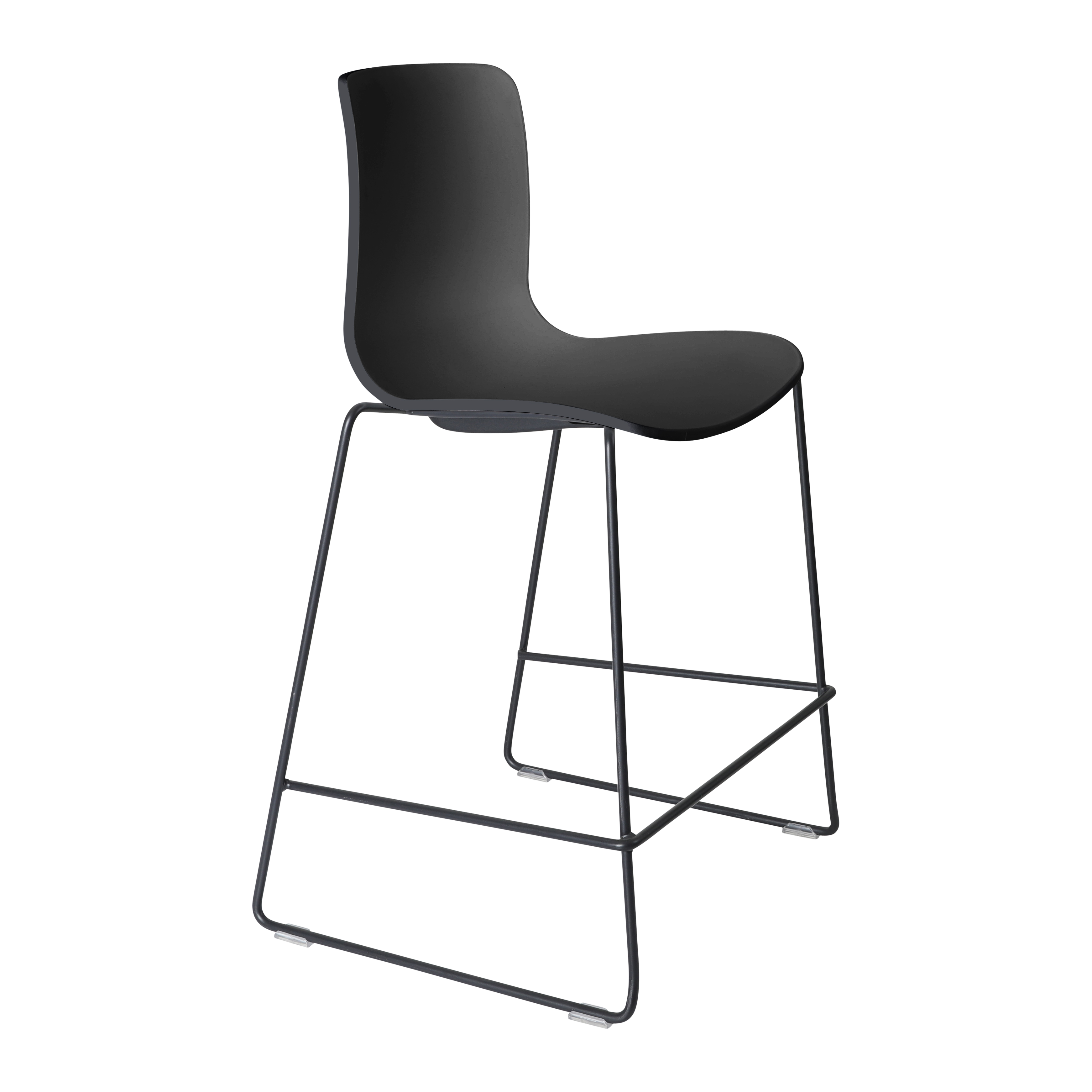 Acti Stool (Black / Stool Sled Base)